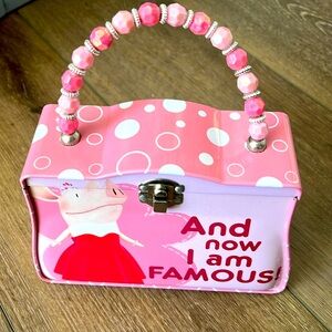 Pristine condition! 2010 Tin Purse. “Olivia”. Red and pink. Girl